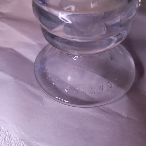 Ice Cream Soda Fountain Clear Glass 7.5" Dish Cup Single 1930 Mondae Siren - Picture 4 of 9